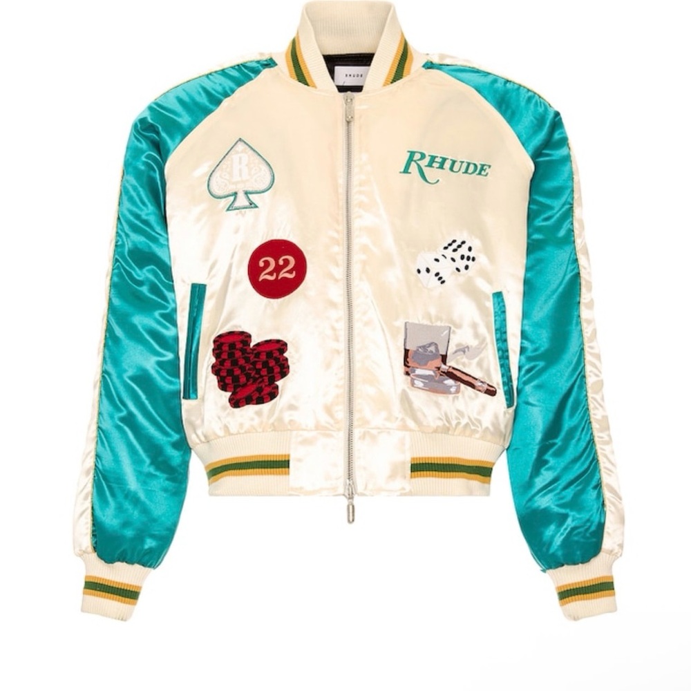Rhude Smoking Bomber Jacket Small.